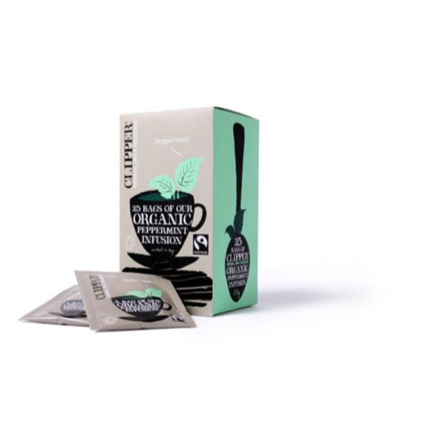 Clipper Infusion Peppermint - Envelopes 25 Bags