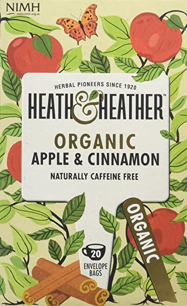 Heath & Heather Organic Apple & Cinnamon Tea 20 Bags