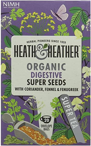 Heath & Heather Organic Super Seeds Tea 20 Bags