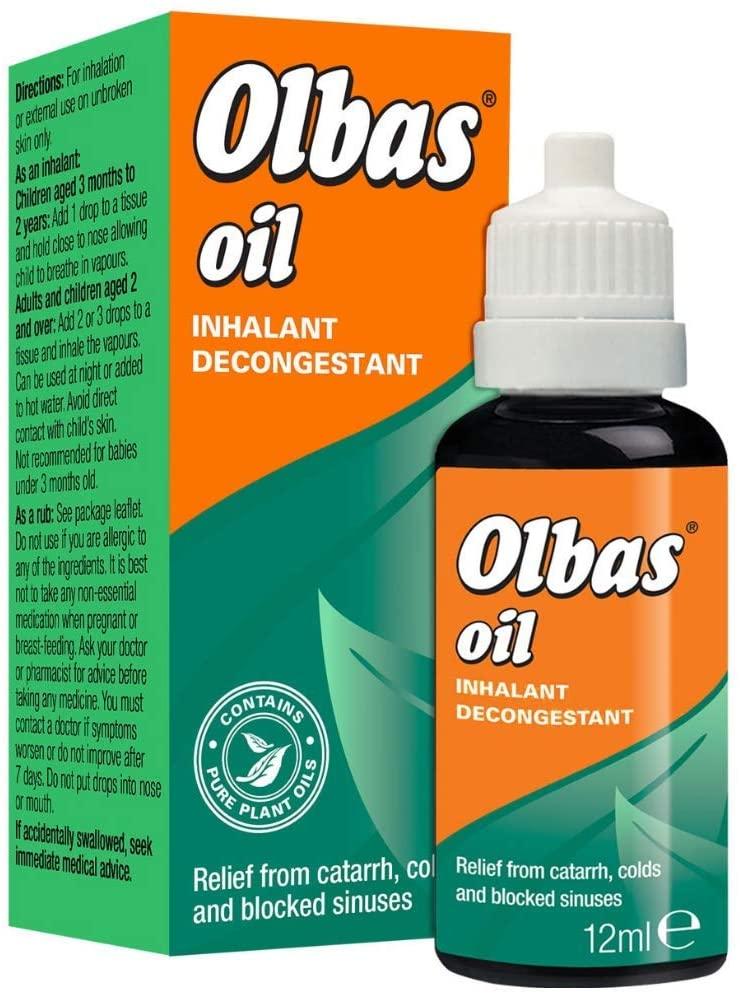 Olbas Oil Inhalent Decongestant 12ml