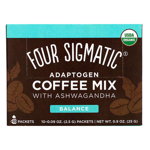 Four Sigmatic Organic Adaptogen Coffee with Tulsi & Aswagandha 10sach