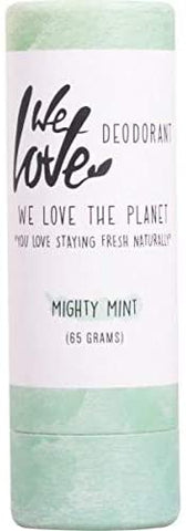 We Love The Planet Natural Deodorant Stick Mighty Mint 65g