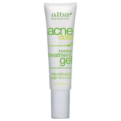 Alba Botanica Acne Invisible Treatment Gel 14g (Pack of 6)