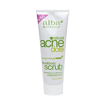 Alba Botanica Acne Face & Body Scrub 227g