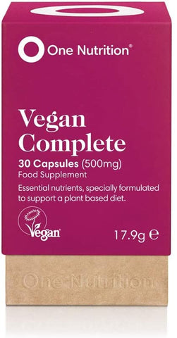 One Nutrition Vegan Complete - 500mg 30caps