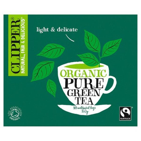 Clipper Green Tea - Pure & Organic 80 Bags