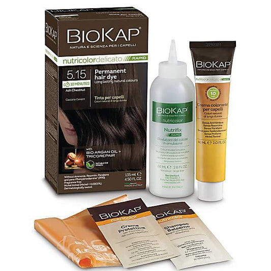 Biokap Ash Chestnut 5.15 Rapid Hair Dye 135ml