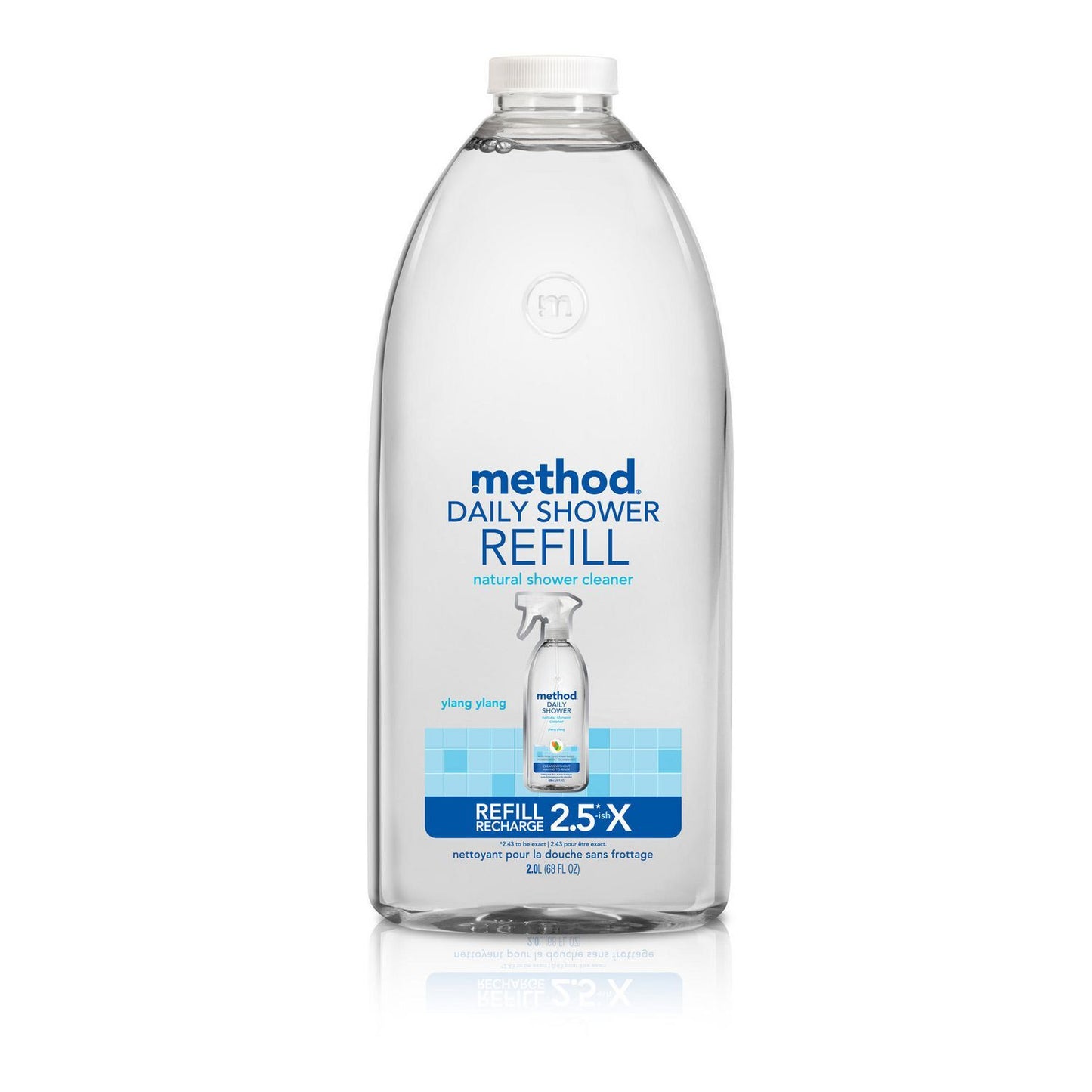 Method Shower Cleaner Ylang Ylang Refill 2ltr (Pack of 4)