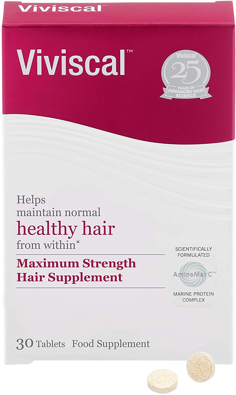 Viviscal Maximum Strength Mens Hair Supplement 30tabs