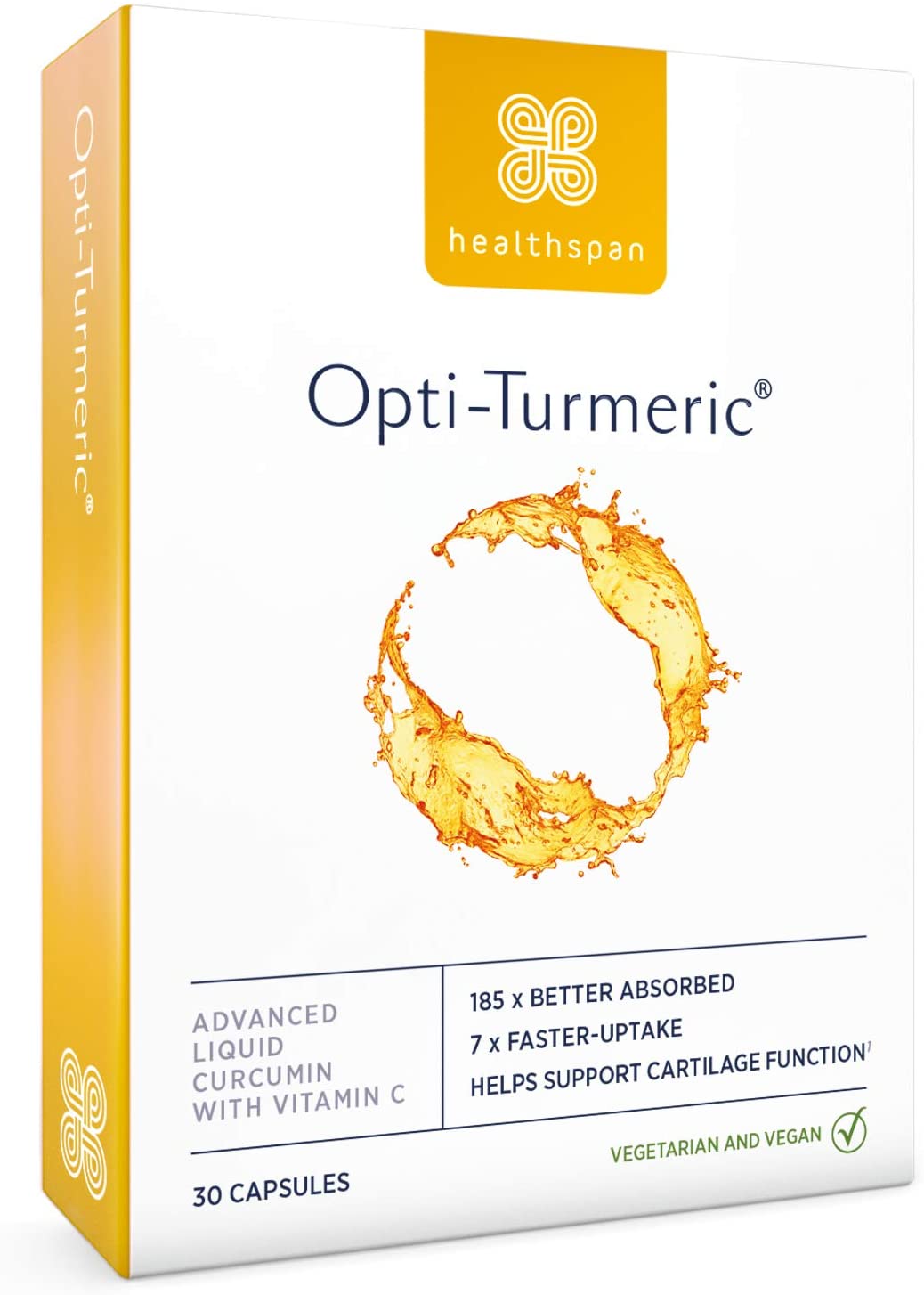 Healthspan Turmeric With Bioperine 30tabs