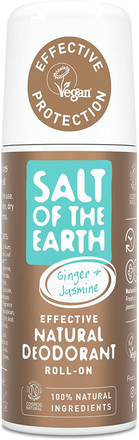 Salt Of The Earth Ginger & Jasmine Roll On 75ml