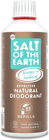Salt Of The Earth Ginger & Jasmine Refill 500ml