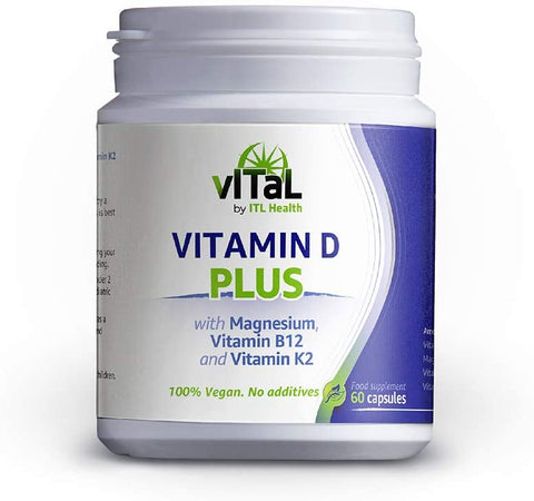 Vital By Itl Health Vitamin D Plus 60caps