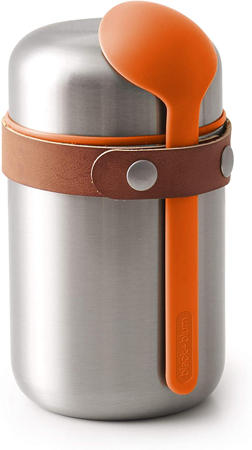 Black+Blum Food Flask Orange (Updated Version) 400ml (Pack of 4)