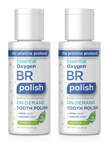 Essential Oxygen BR OrganicTooth Polish Peppermint 57g