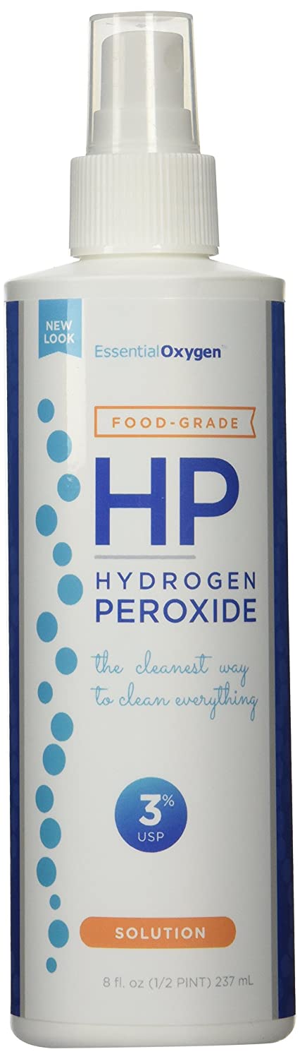 Essential Oxygen BR Organic HP Hydrogen Peroxide Food Grade 3% 237ml