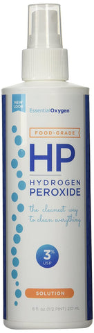 Essential Oxygen BR Organic HP Hydrogen Peroxide Food Grade 3% 237ml