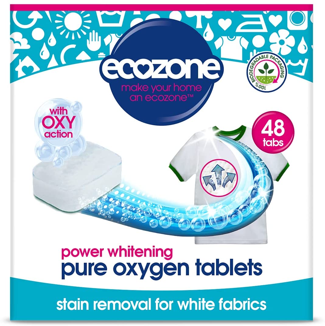 Ecozone Pure Oxygen Whitener Tablets 48tabs
