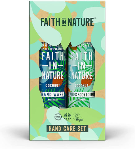 Faith In Nature Coconut Gift Set 2 x 400ml 1set