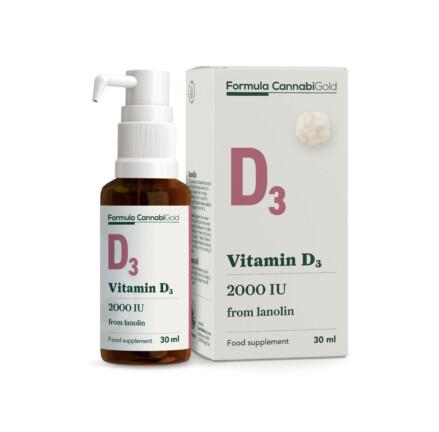 Formula Cannabigold Vitamin D3 (from Lanolin) 30ml