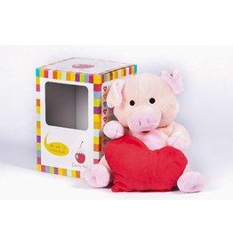 Inatura Cherry Belly Pig Children's Warmth Pillow 1