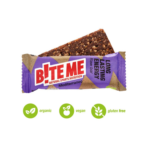 Bite Me Mediterraneo Raw Energy Bar 45g (Pack of 20)