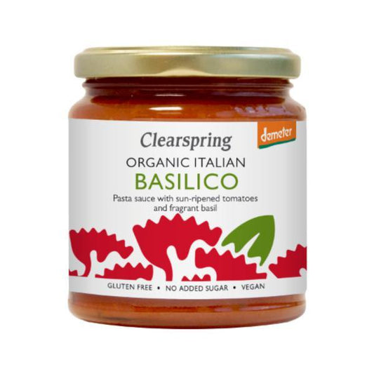 Clearspring Demeter Italian Basilico Pasta Sauce 300g