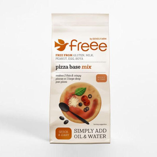 Freee by Doves Farm Gluten Free pizza base mix 350g (Pack of 5)