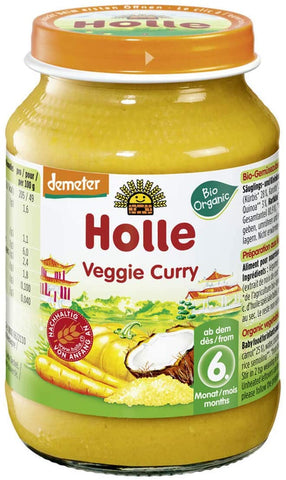 Holle Veggie Curry 6m+ 190g