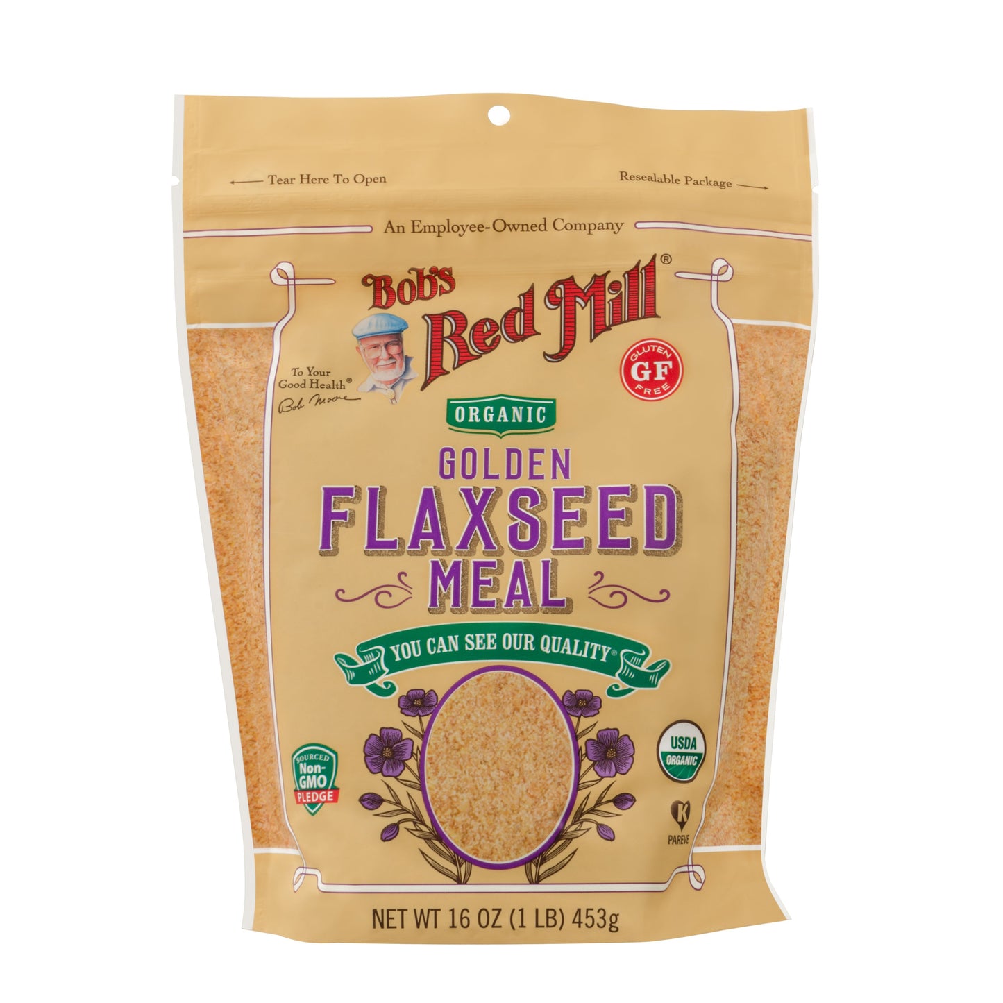 Bob's Red Mill Organic Golden Flaxseed Meal 453g