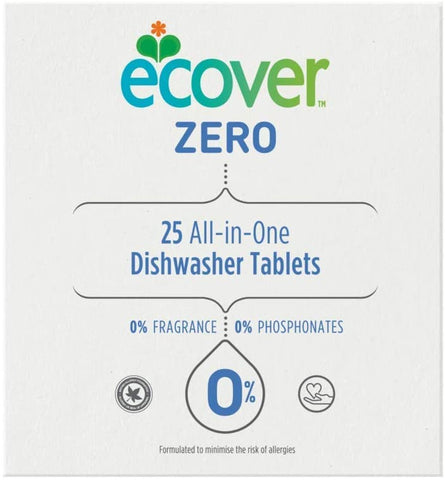 Ecover Zero All In One Dish Washer 25 Tablets