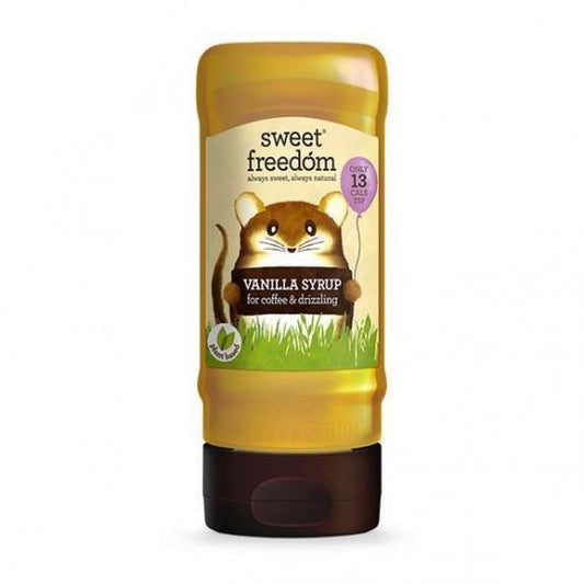 Sweet Freedom Vanilla Syrup - Fruit Sweetened 350g