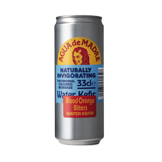 Agua de Madre Blood Orange Bitter Can 330ml (Pack of 12)