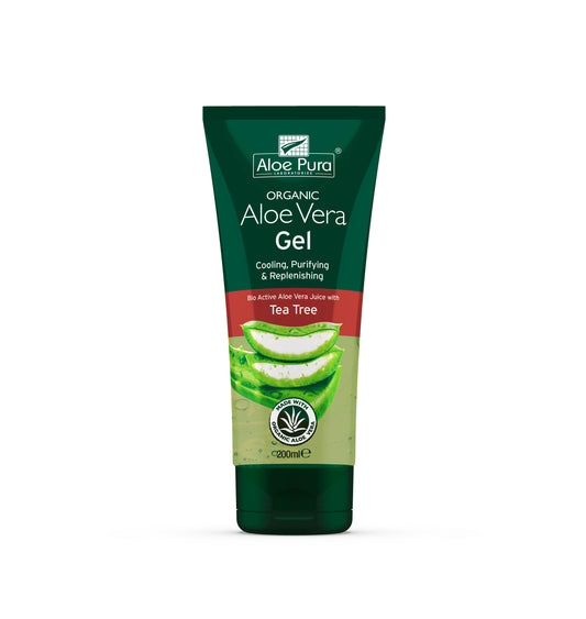Aloe Pura Aloe Vera Gel+Tea Tree 200ML