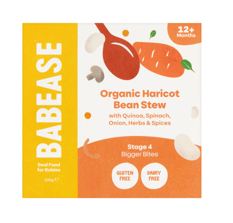 Babease Organic Haricot Bean Stew 200g (Pack of 6)