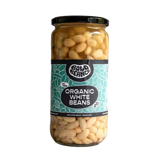 Bold Bean Co Organic White Beans 700g (Pack of 12)