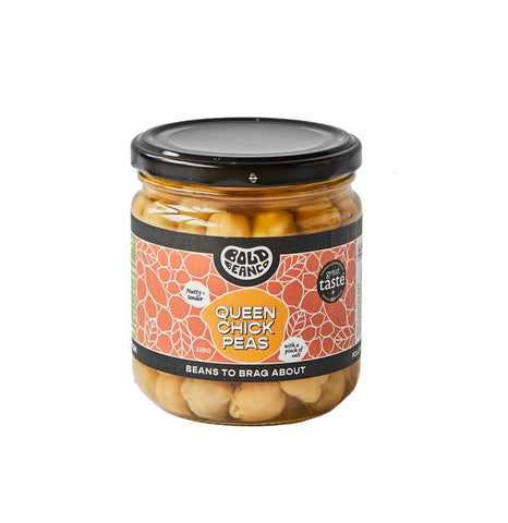 Bold Bean Co Queen Chickpeas 325g (Pack of 12)