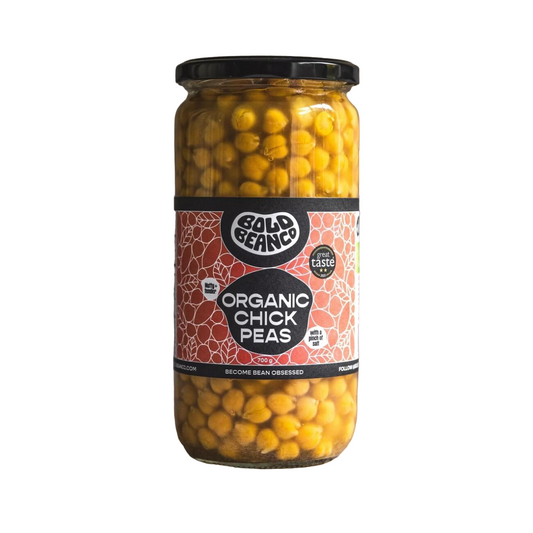 Bold Bean Co Organic Chickpeas 700g (Pack of 12)