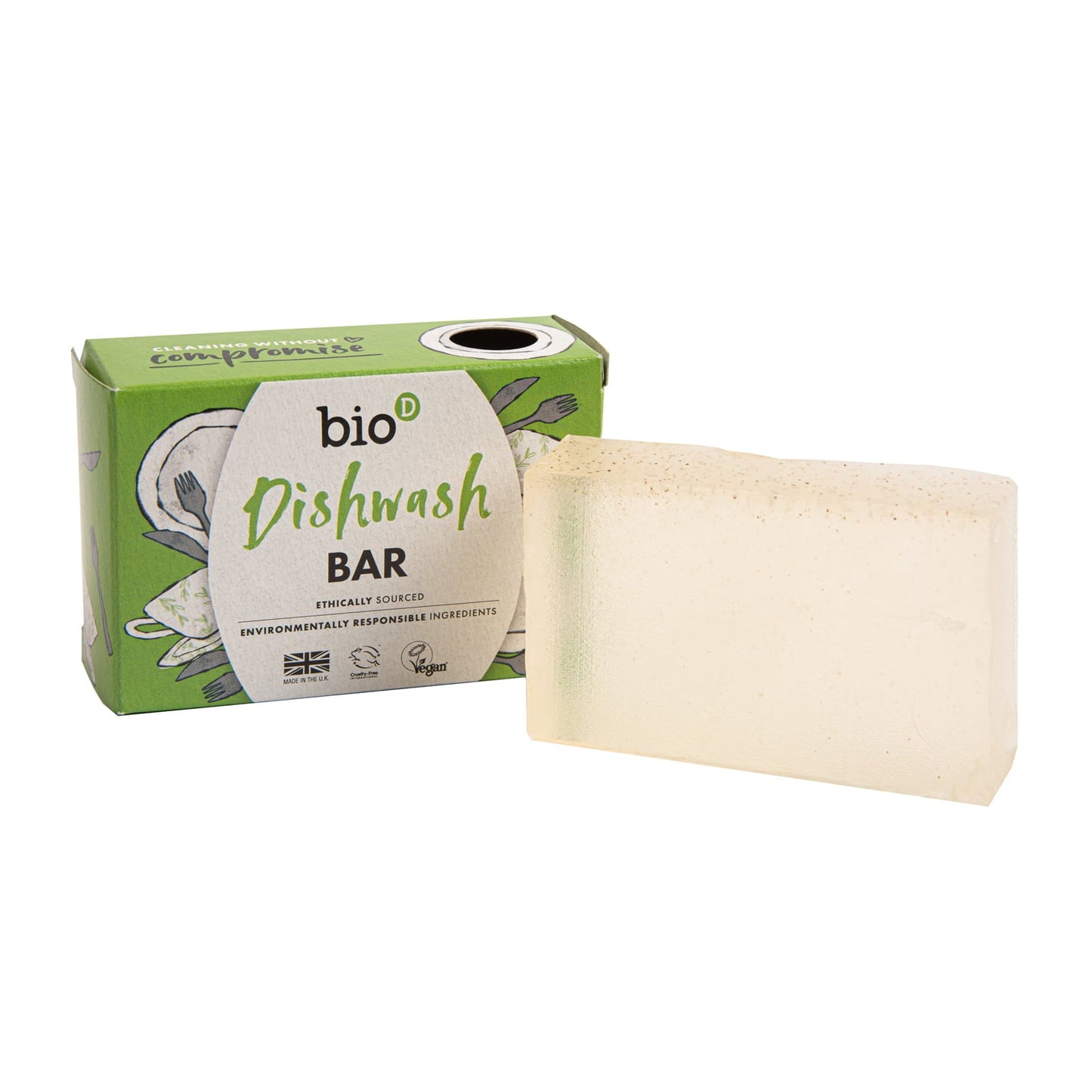 Bio-D Boxed Dishwashing Bar 90g (Pack of 20)