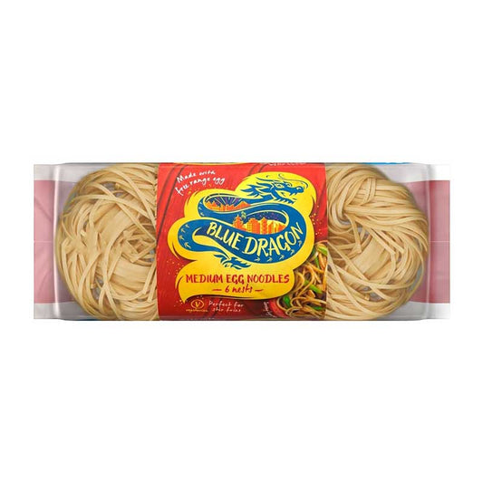 Blue Dragon Medium Egg Noodle Nests 300g (Pack of 8)
