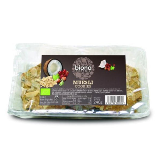 Biona Organic Muesli Cookies 240g