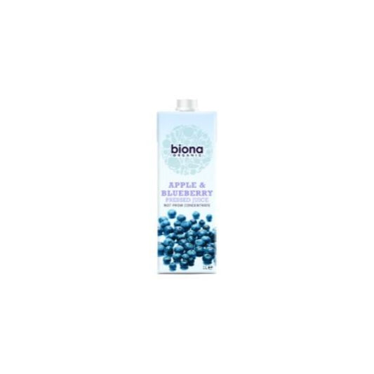 Biona Organic Apple & Blueberry Juice 1000ml