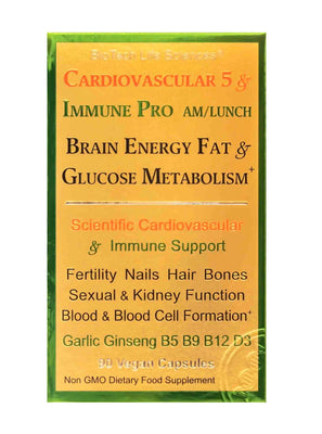 BioTech Life Sciences Cardio Immune 5 Heart +Glucose 90 Capsules