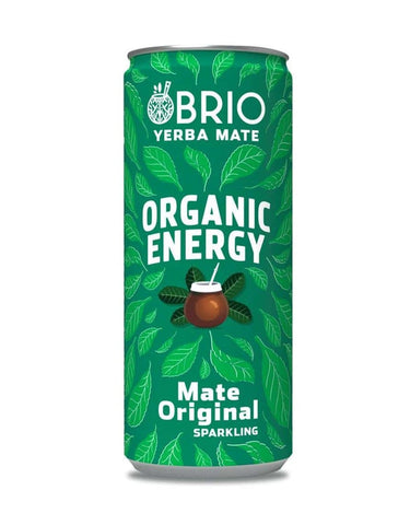 Brio Mate BRIO YERBA MATE Organic Energy Tea Original 250ml (Pack of 12)