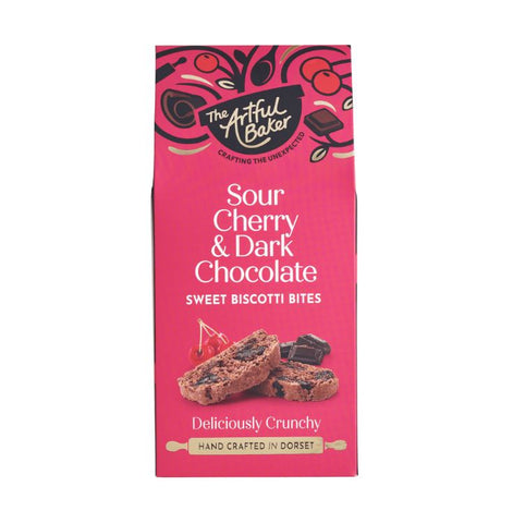 Artful Baker Sour Cherry & Dark Chocolate 100g (Pack of 8)