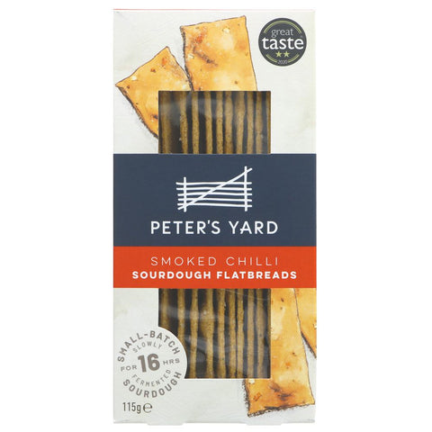 Peter'S Yard Sourdough F'Bread Smoke Chilli 115g (Pack of 6)