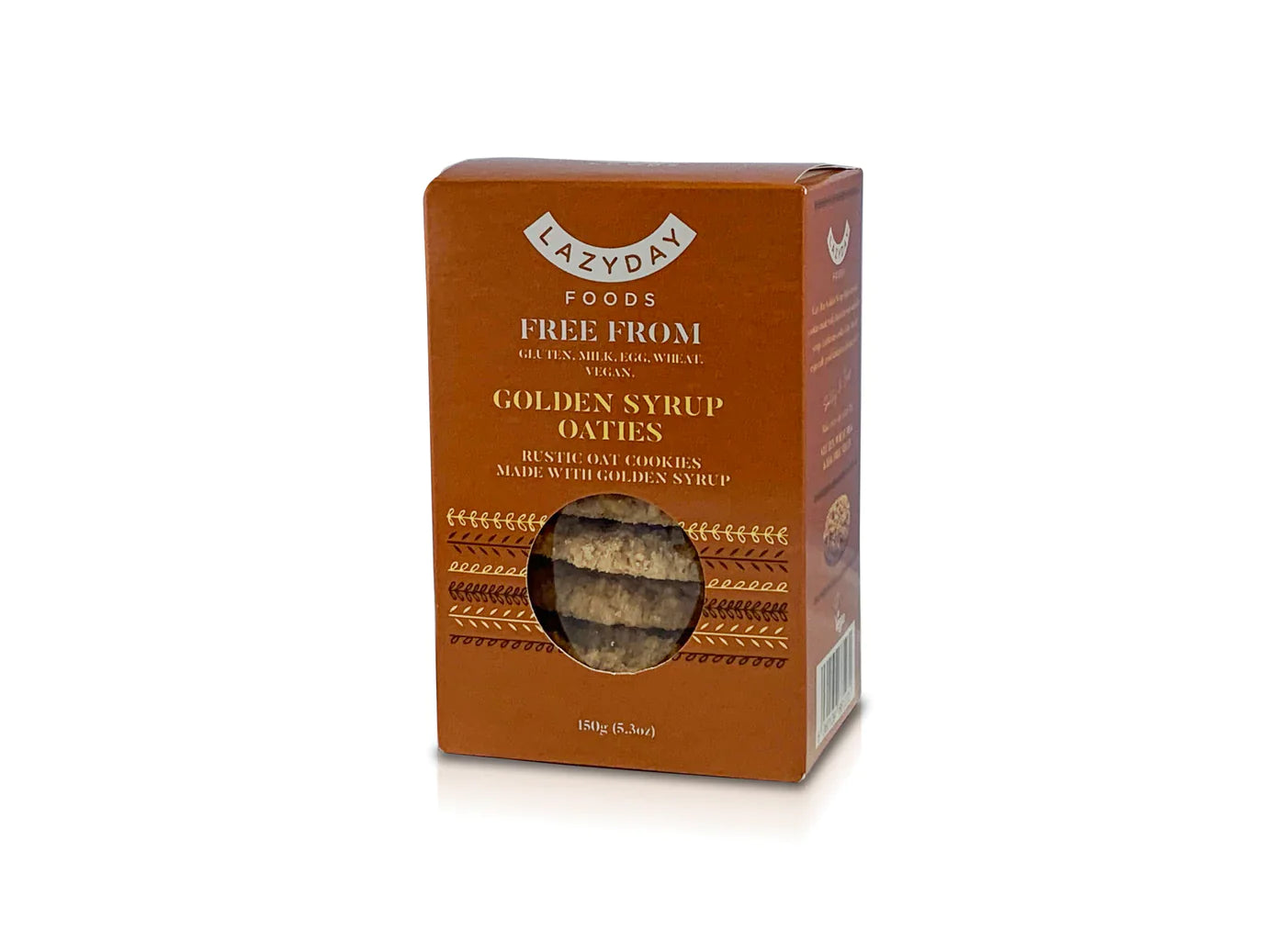 Lazy Day Golden Syrup Oatie 150g (Pack of 8)