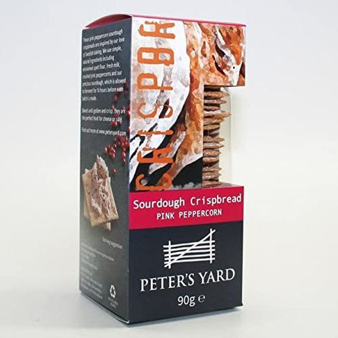 Peter'S Yard Sourdough C/Bread - Peppercorn 90g (Pack of 12)