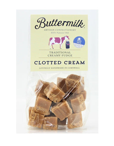 Buttermilk Smooth Clotted Cream Fudge Grab Bag 175g (Pack of 16)