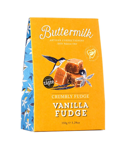 Buttermilk Crumbly Vanilla Fudge Sharing Box 150g (Pack of 6)